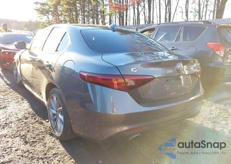 2017 Alfa Romeo Giulia Awd from USA, damaged, VIN ZARFAEDN8H7531854